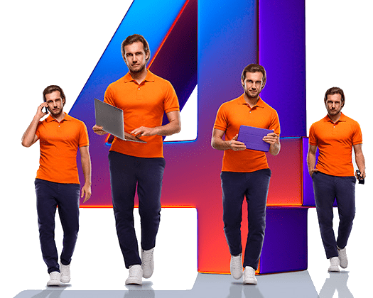 Великолепная четверка Ростелеком в&nbsp;посёлок городского типа Обухово (Московская область)